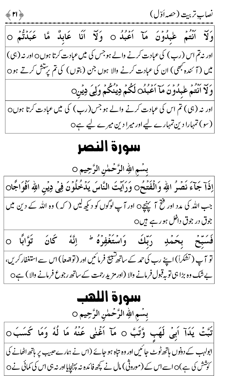 Aain Deen Seekhain (Part 1)