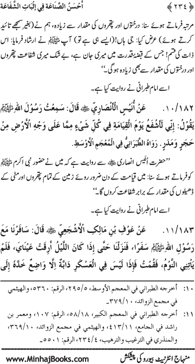 ‘Aqida Shafa‘at: Ahadith Mubaraka ki Rawshani main