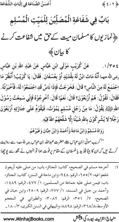 ‘Aqida Shafa‘at: Ahadith Mubaraka ki Rawshani main