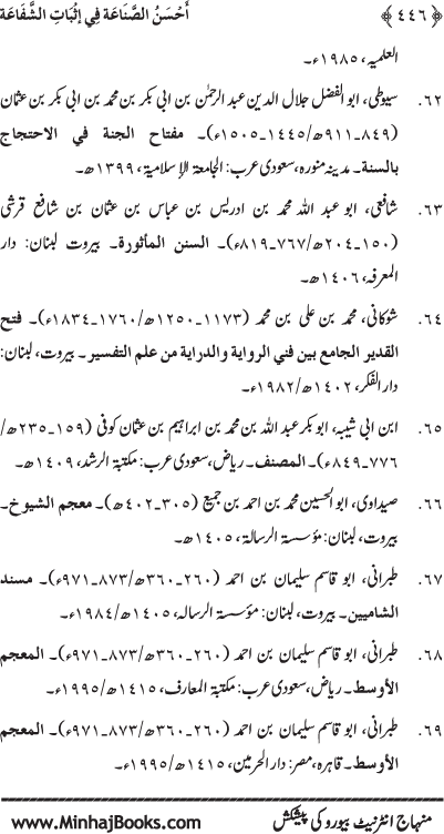 ‘Aqida Shafa‘at: Ahadith Mubaraka ki Rawshani main