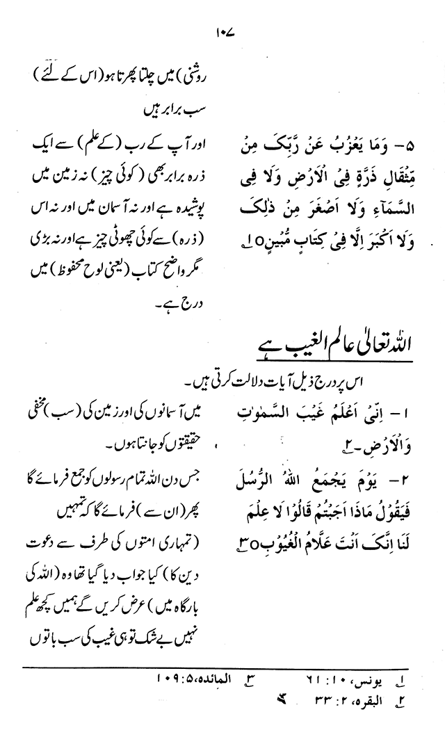 ‘Aqida ‘Ilm Ghayb