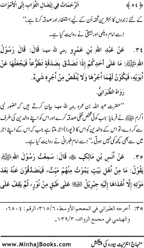 Arba‘in: Isal-e-Sawab