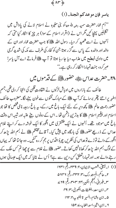 The Captives of Prophet’s Beauty