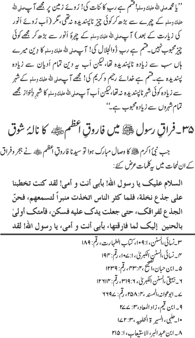The Captives of Prophet’s Beauty