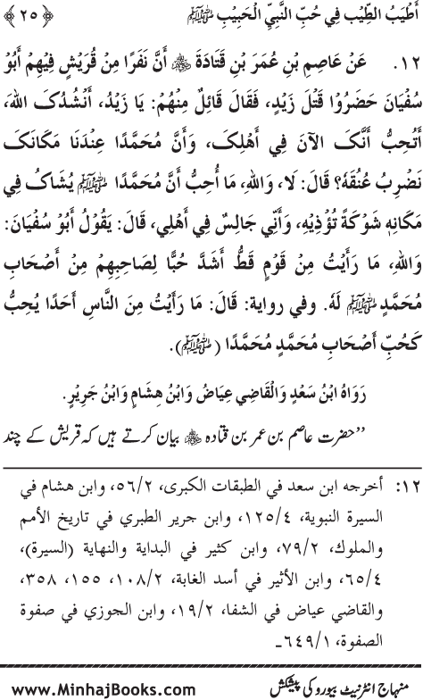 Arba‘in: Mahabbat-e-Rasul (PBUH) main Sahaba Karam (R.A.) ki Waraftagi