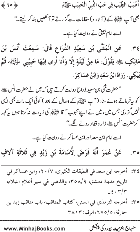 Arba‘in: Mahabbat-e-Rasul (PBUH) main Sahaba Karam (R.A.) ki Waraftagi