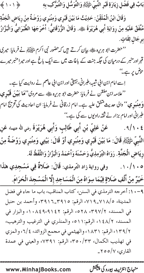 Huzur (PBUH) ke Barzakhi Khasa’is Mubaraka