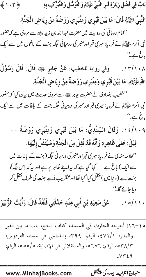 Huzur (PBUH) ke Barzakhi Khasa’is Mubaraka