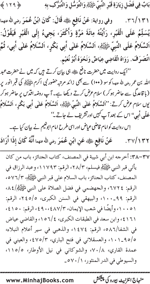 Huzur (PBUH) ke Barzakhi Khasa’is Mubaraka