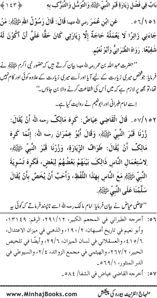 Huzur (PBUH) ke Barzakhi Khasa’is Mubaraka