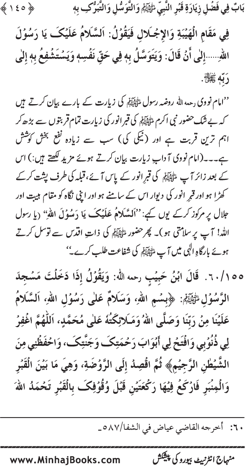 Huzur (PBUH) ke Barzakhi Khasa’is Mubaraka