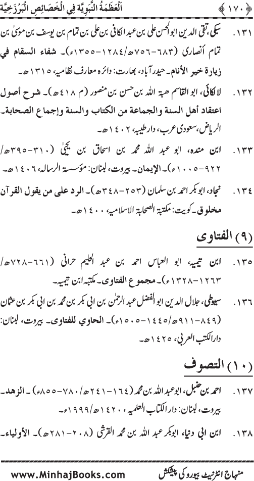 Huzur (PBUH) ke Barzakhi Khasa’is Mubaraka