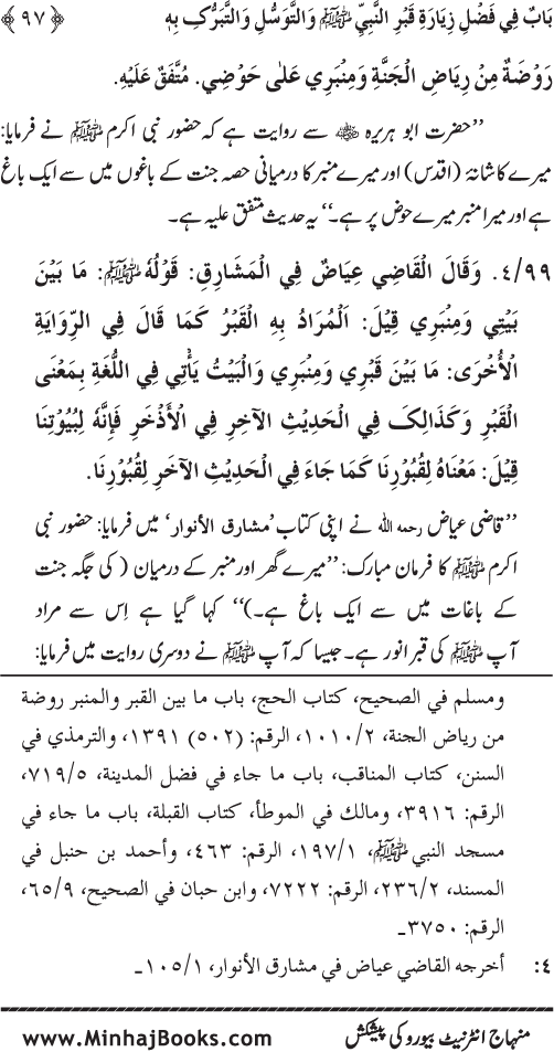 Huzur (PBUH) ke Barzakhi Khasa’is Mubaraka