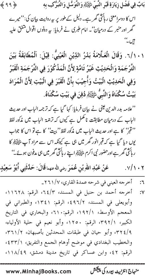 Huzur (PBUH) ke Barzakhi Khasa’is Mubaraka