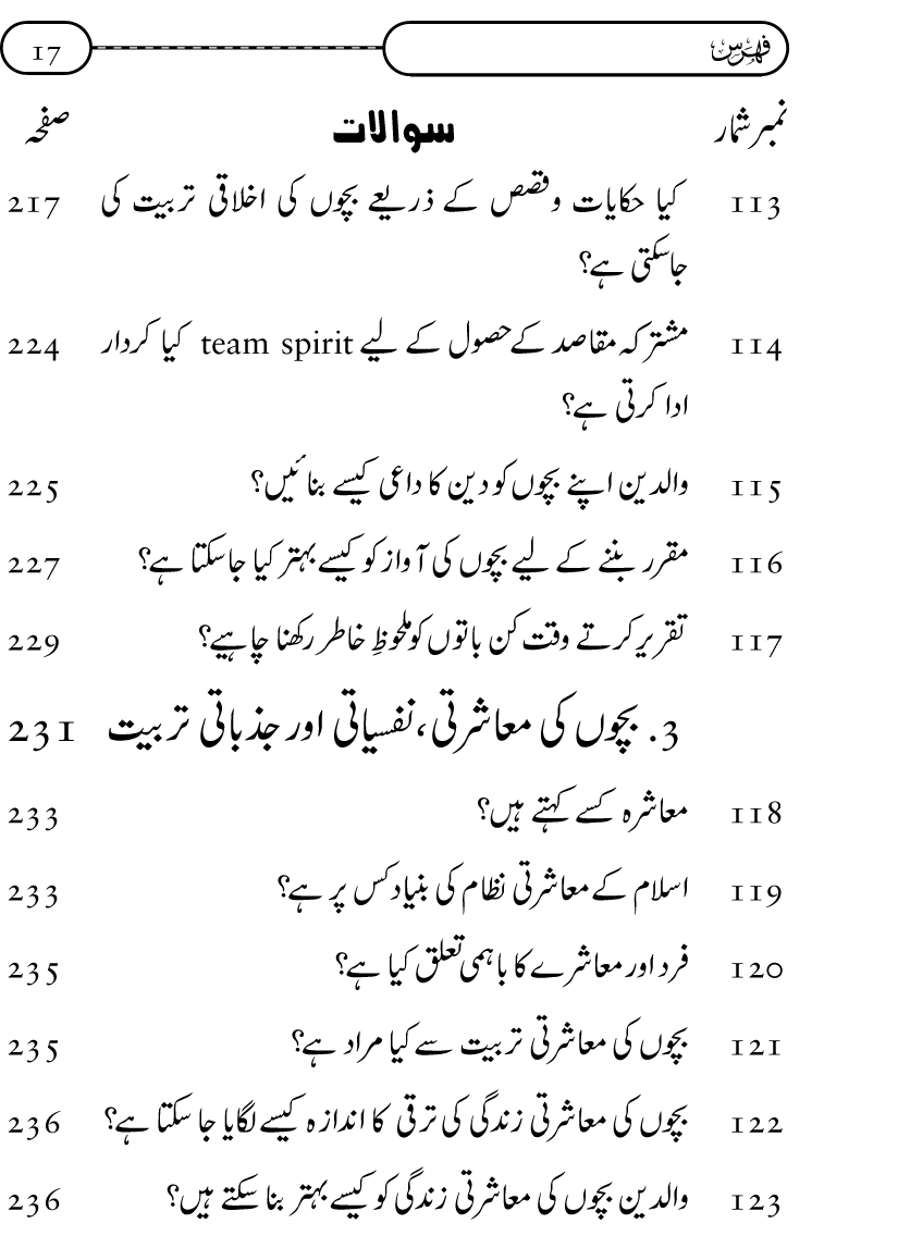 Silsila Ta‘limat-e-Islam (12): Bachon ki Tamir-e-Shakhsiyat