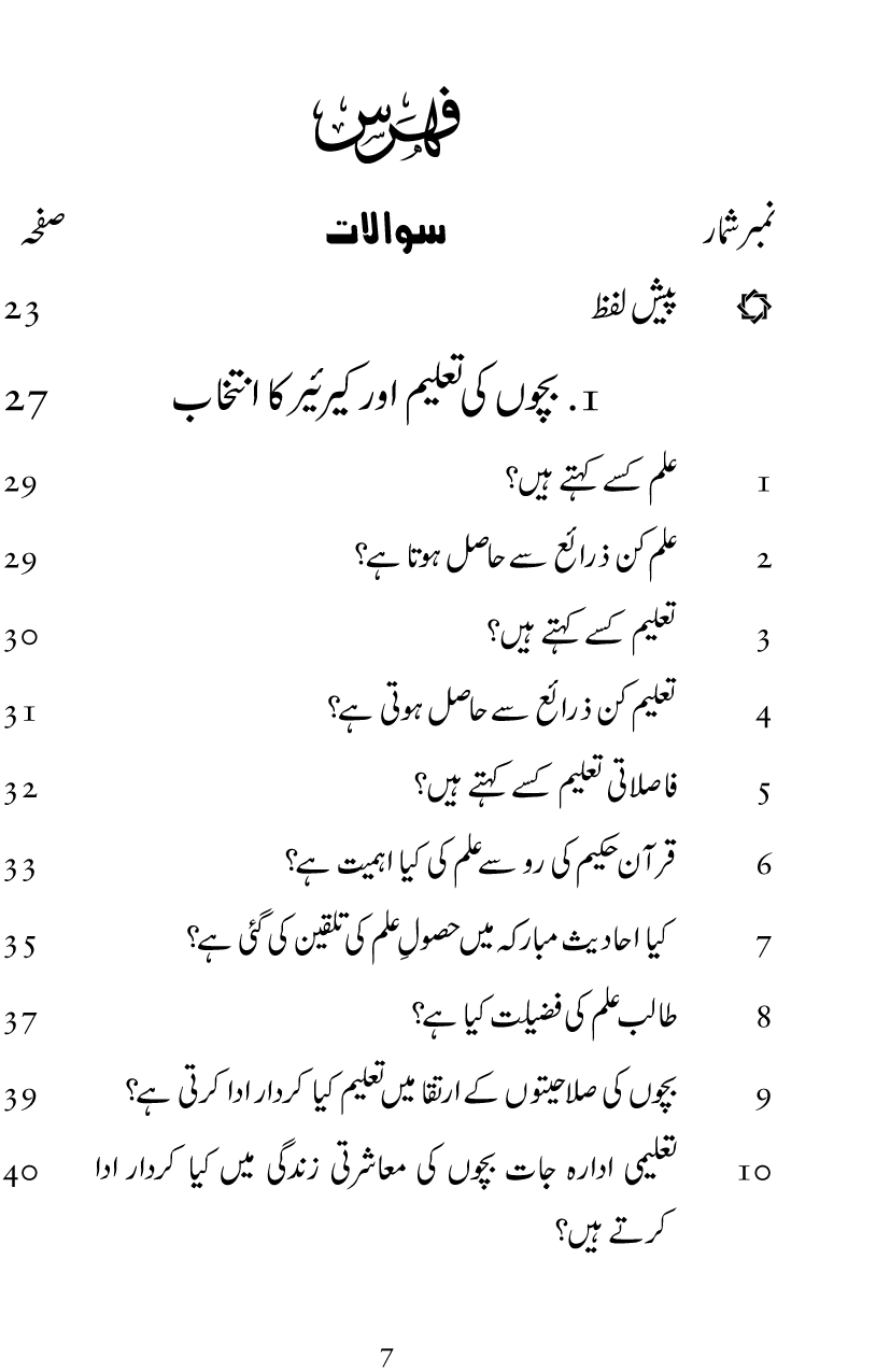 Silsila Ta‘limat-e-Islam (12): Bachon ki Tamir-e-Shakhsiyat