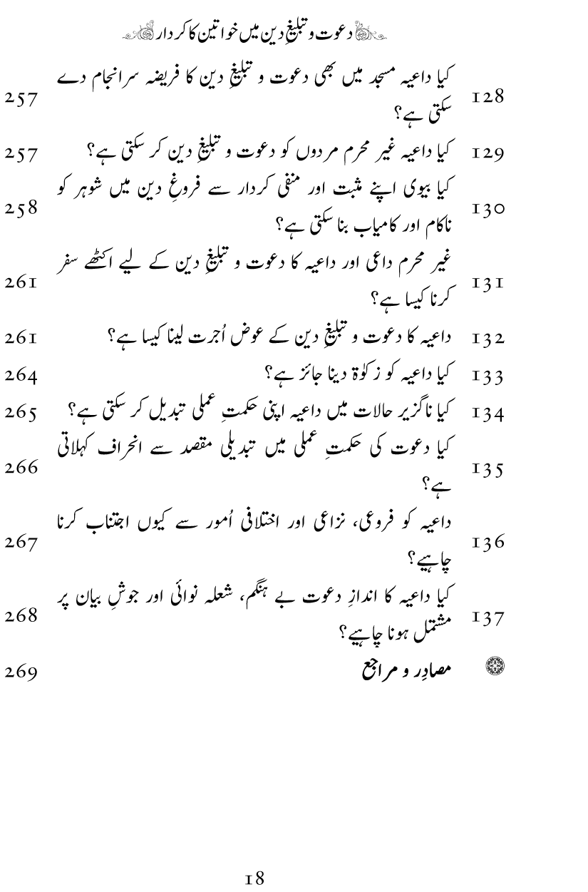 Dawat o Tableegh e Din mein Khawateen Ka Kirdar