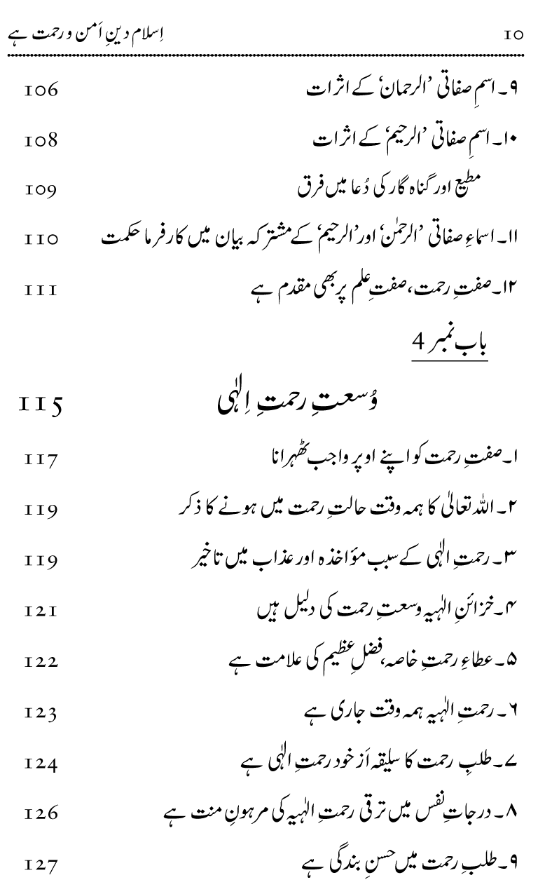 Islam Din-e-Amn-o-Rahmat Hay