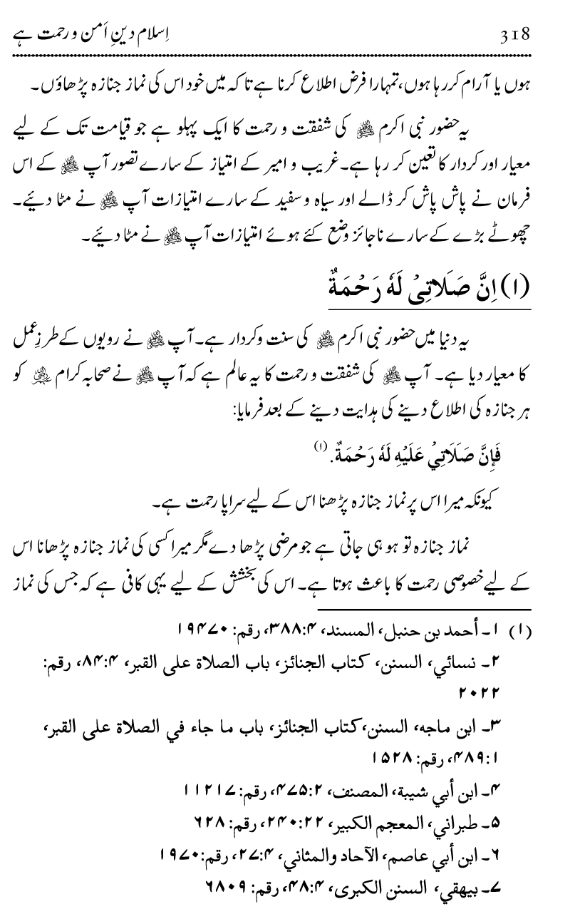 Islam Din-e-Amn-o-Rahmat Hay