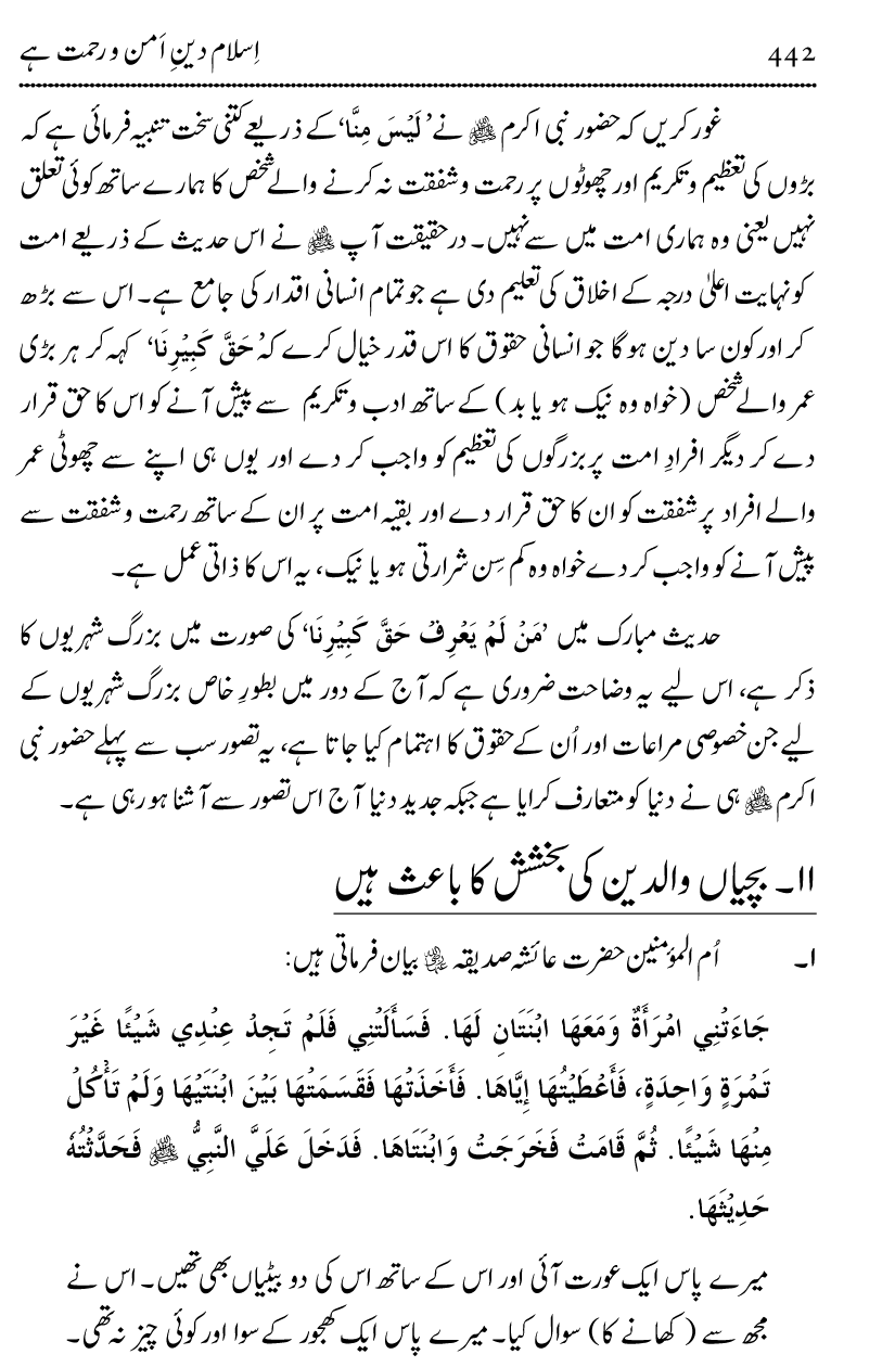 Islam Din-e-Amn-o-Rahmat Hay