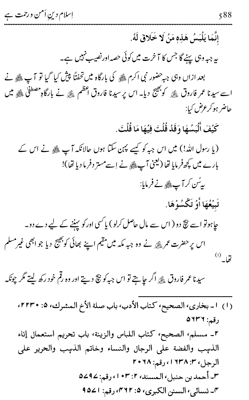 Islam Din-e-Amn-o-Rahmat Hay