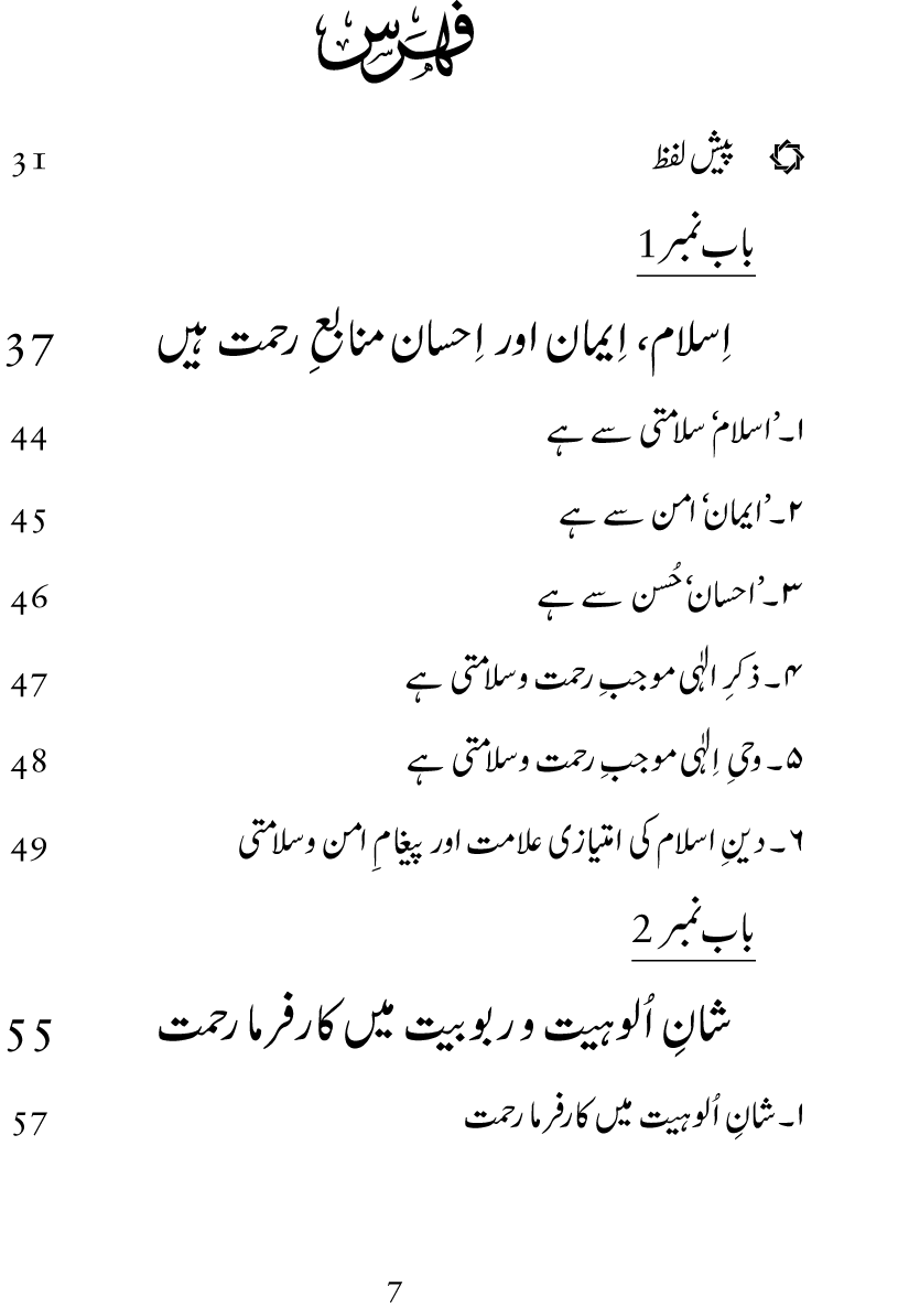 Islam Din-e-Amn-o-Rahmat Hay