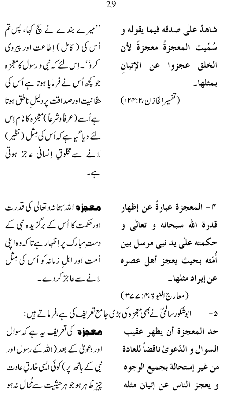 Falsafa e Mi‘raj al-Nabi (PBUH)