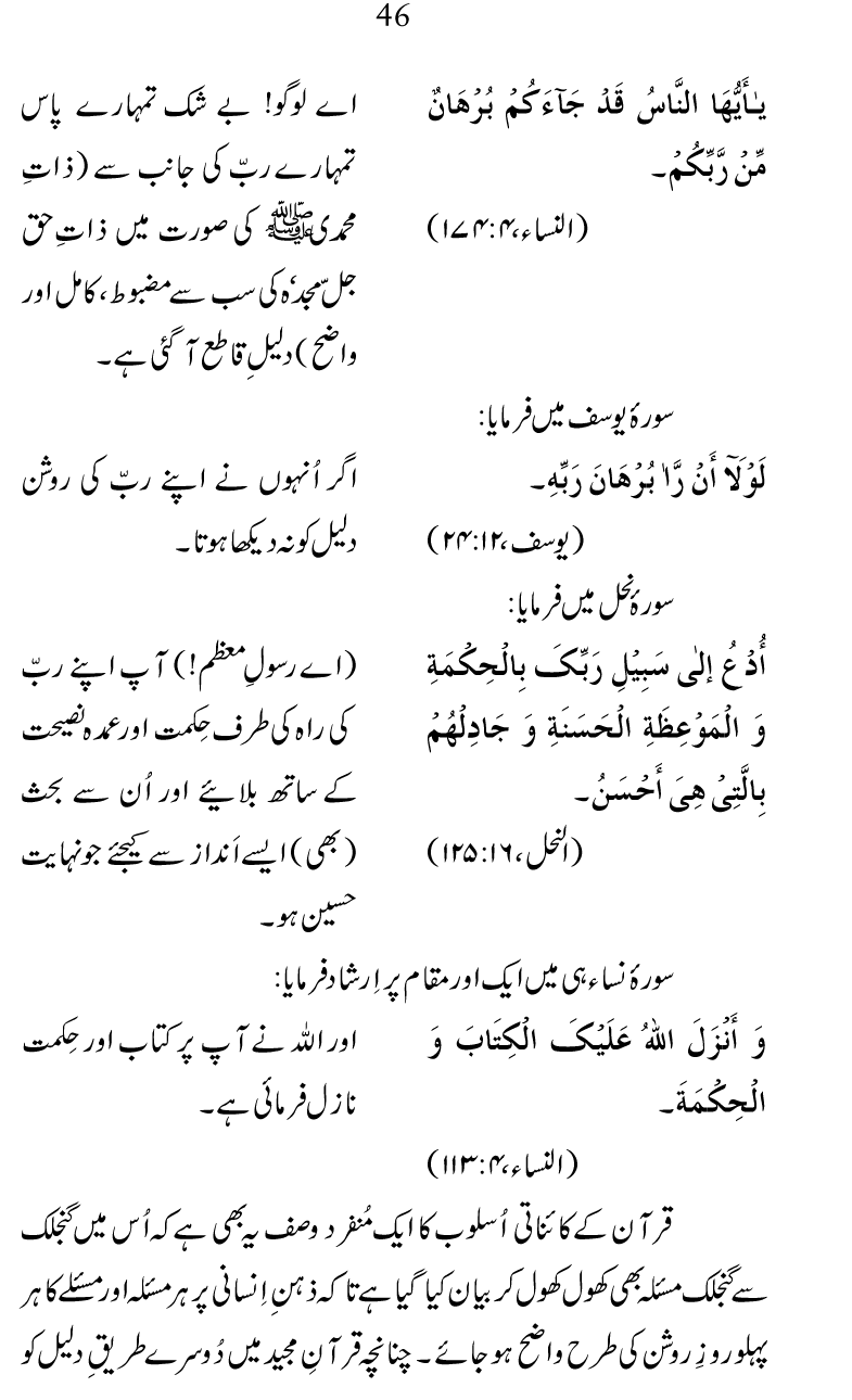 Falsafa e Mi‘raj al-Nabi (PBUH)