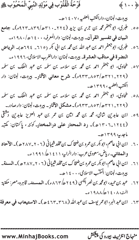 Arba‘in: Milad al-Nabi (PBUH): Ahadith ki Rawshani main