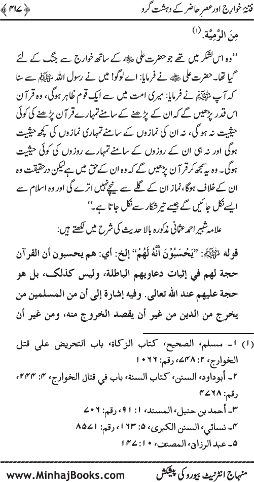 Dehshat Gardi awr Fitna-e-Khawarij