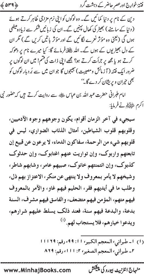 Dehshat Gardi awr Fitna-e-Khawarij