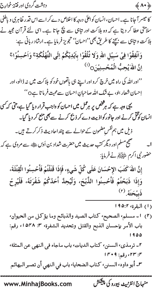 Dehshat Gardi awr Fitna-e-Khawarij