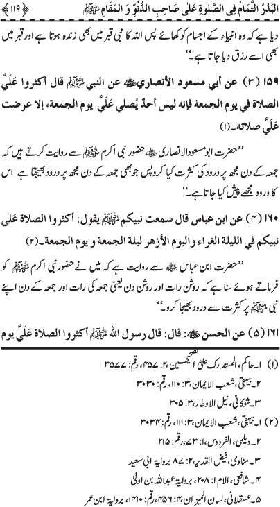 Durood Sharif ke Faza’il-o-Barakat