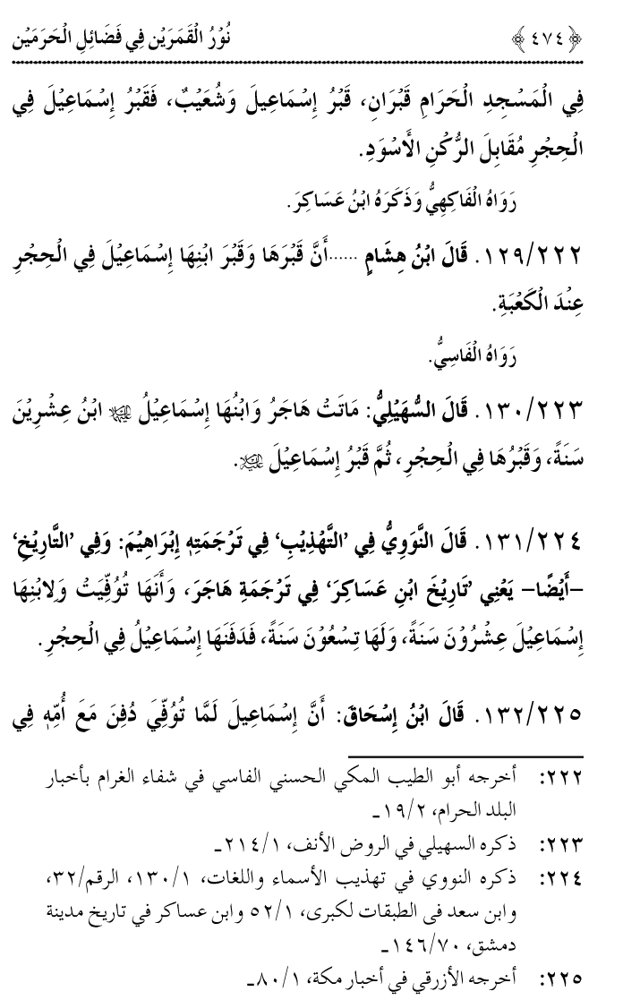 Noor ul Qamarain fi Fazail al-Haramayn