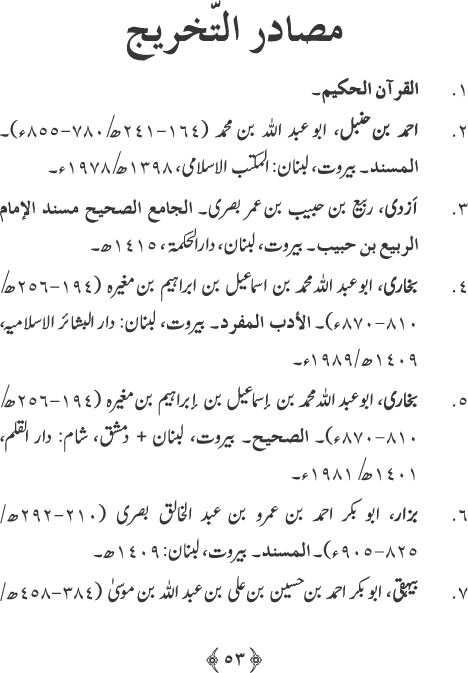 Arba‘in: Fada’il-e-Sadaqat