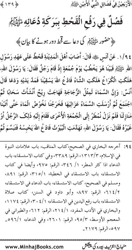 Al-Arba‘in fi Fada’il al-Nabi al-Amin ﷺ