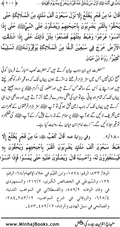 Huzur (PBUH) ke Ukhrawi Khasa’is Mubaraka