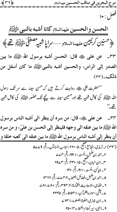 Hasnayn Karimayn (R.A.) ke Faza’il-o-Manaqib