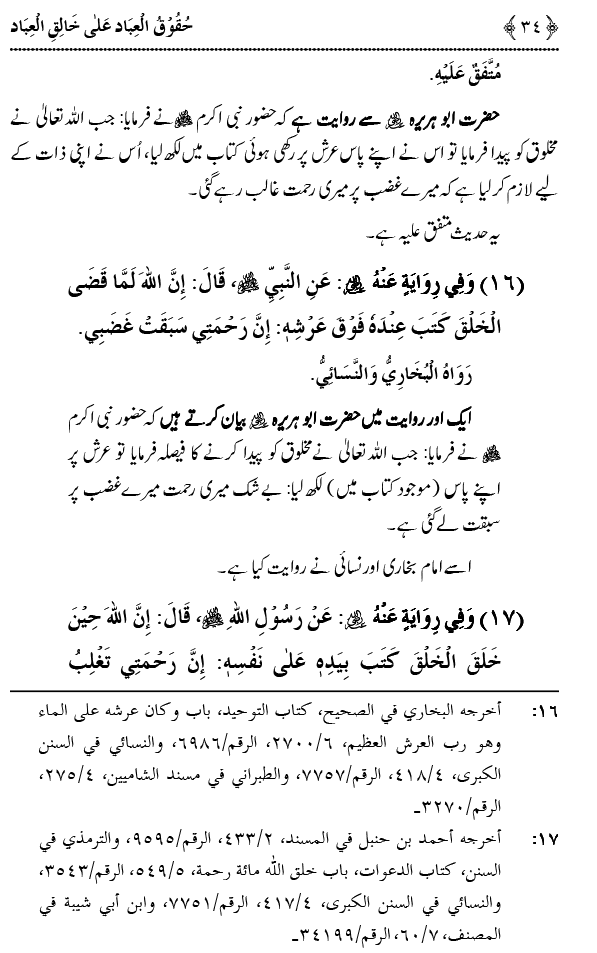 Allah Ta`ala Per Bandoon Kay Huqooq