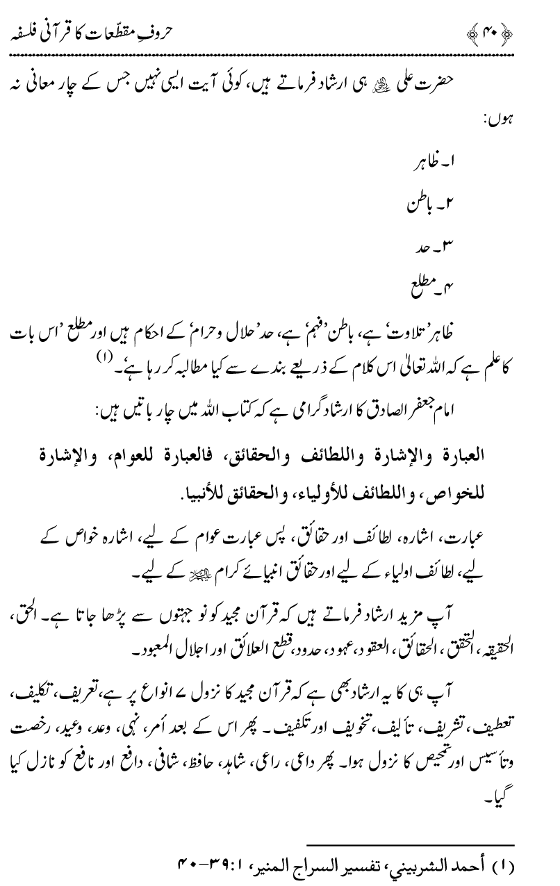 Huroof-e-Muqatta‘at ka Qurani Falsafa