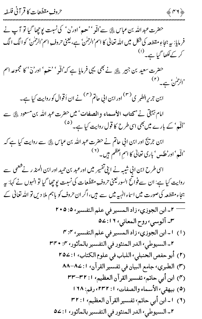 Huroof-e-Muqatta‘at ka Qurani Falsafa