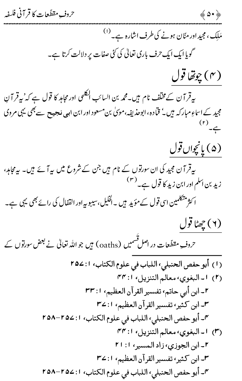 Huroof-e-Muqatta‘at ka Qurani Falsafa