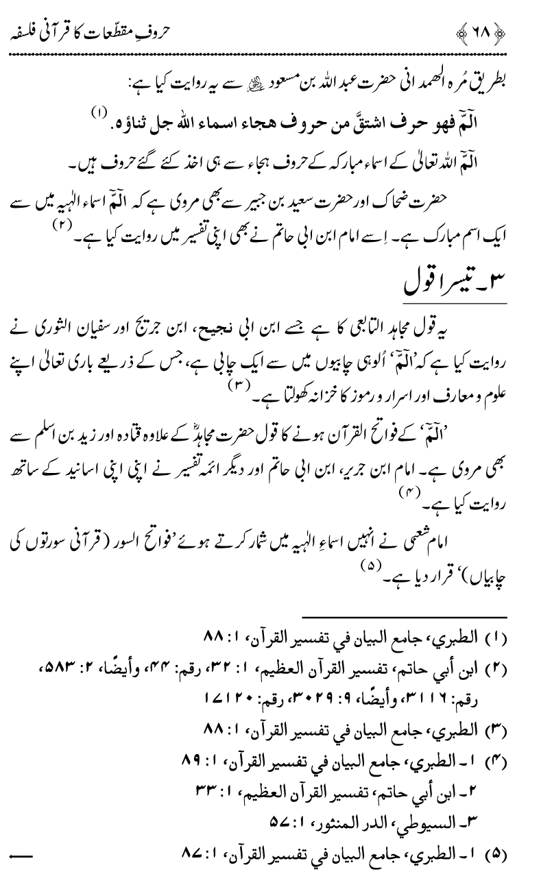 Huroof-e-Muqatta‘at ka Qurani Falsafa