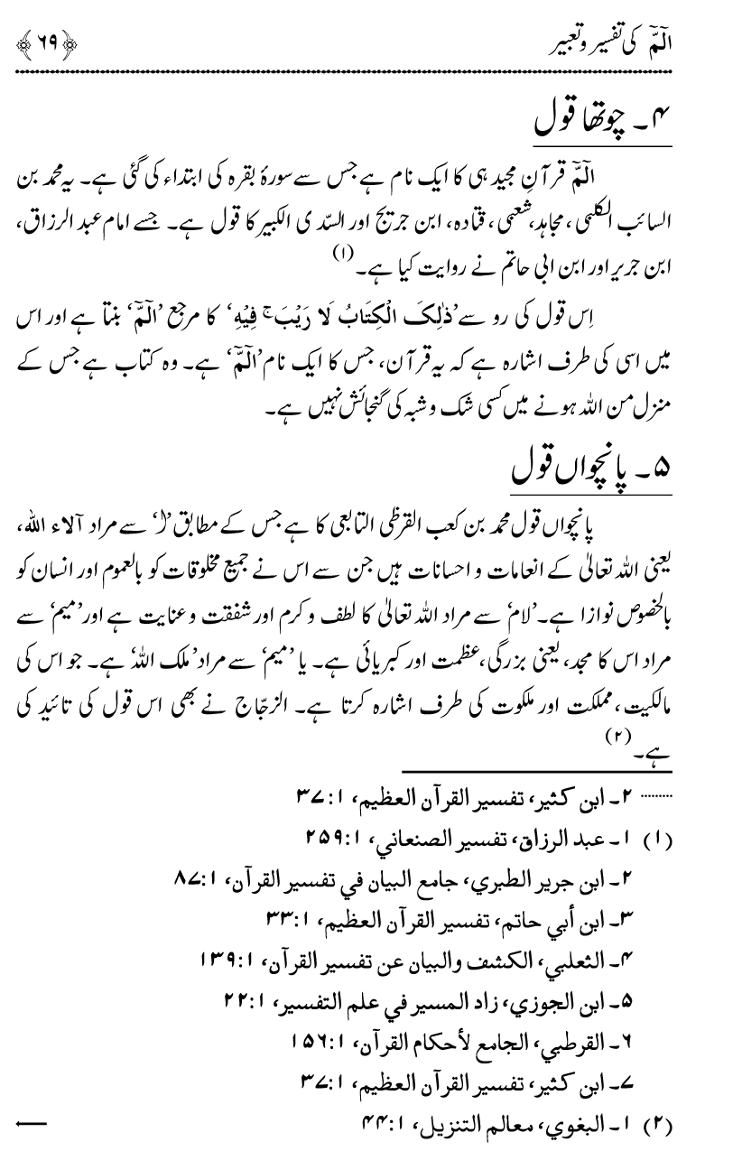 Huroof-e-Muqatta‘at ka Qurani Falsafa