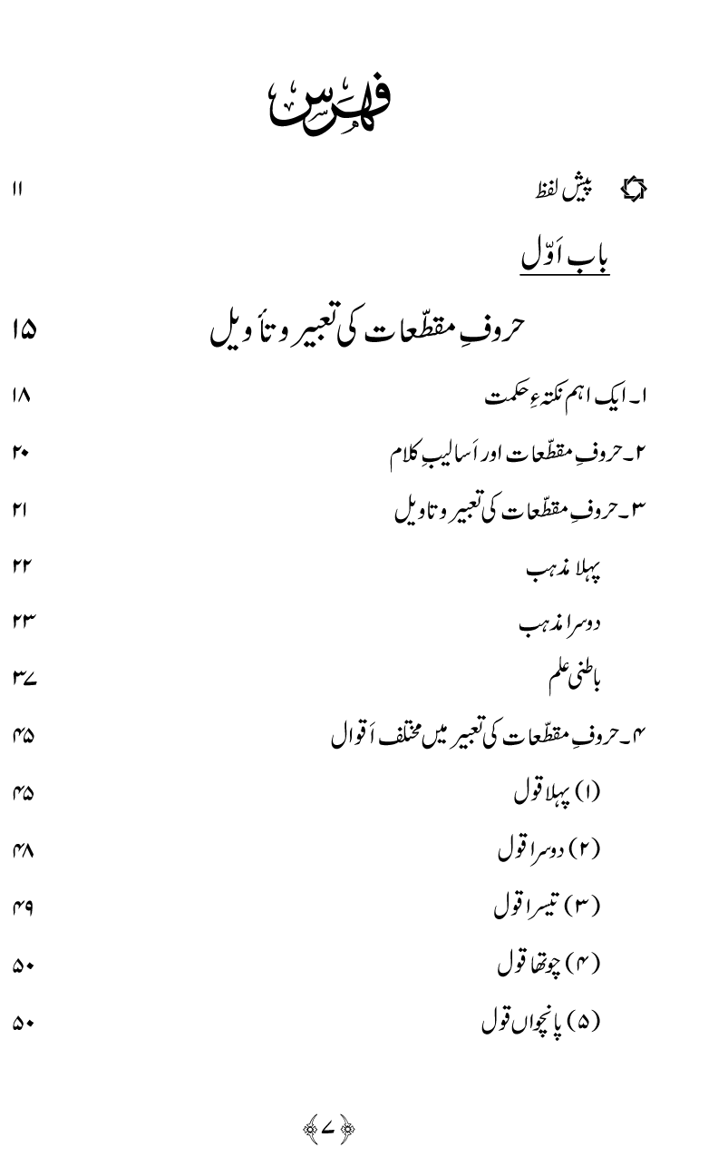 Huroof-e-Muqatta‘at ka Qurani Falsafa