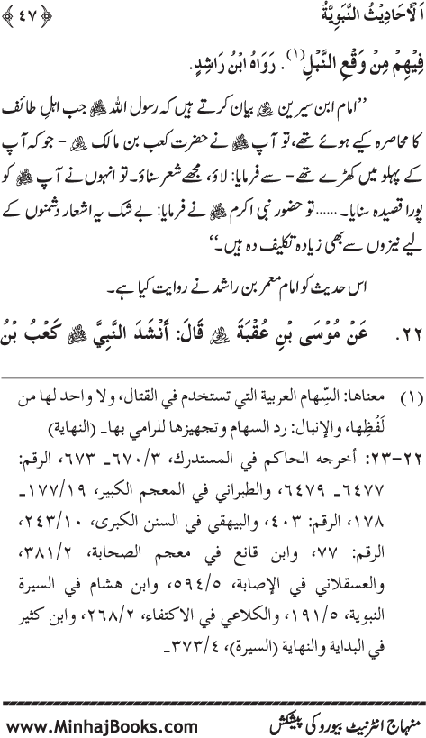 Arba‘in: Sahaba Karam (R.A.) ke Na‘tiya Kalam Se Intikhab