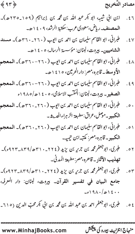 Arba‘in: Sahaba Karam (R.A.) ke Na‘tiya Kalam Se Intikhab