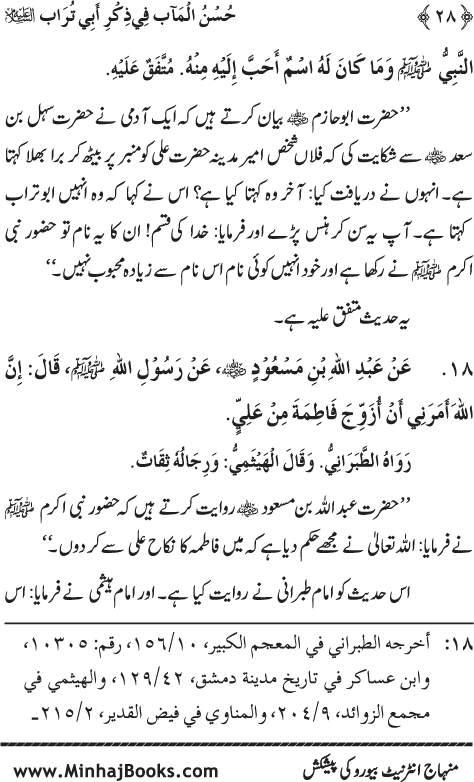 Arba‘in: Sayyiduna ‘Ali (R.A.) ka Zikr-e-Jamil