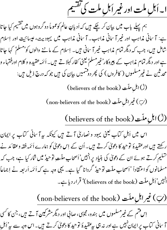 Islam awr Ahl-e-Kitab