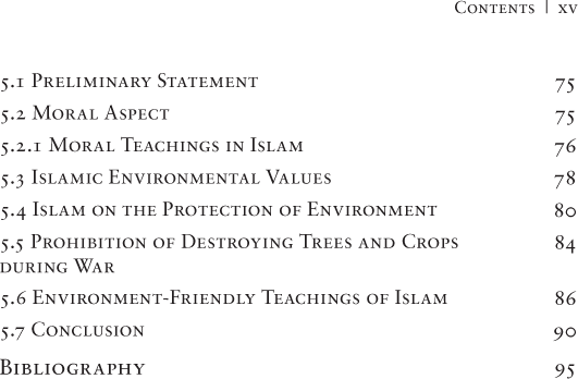 Islam on Environmental Protection